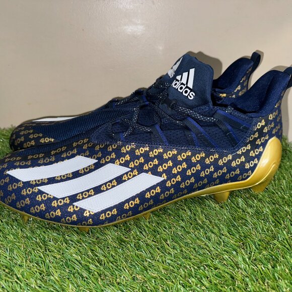 Adidas Adizero Georgia Tech 404 Team Issue PE Football Cleats GY5664 Mens 16 NEW - Picture 2 of 9